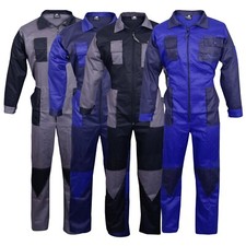 Men's Coveralls Boiler Suit Overalls For Warehouse Garages Workers Mechanics