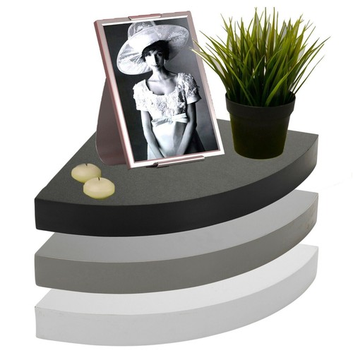 Wooden corner floating wall - corner,