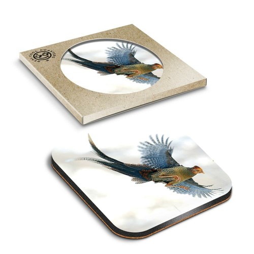 Boxed square coasters - square,