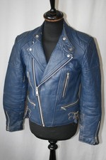 Vtg 70's rare Waddington blue