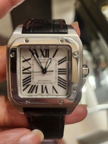 Cartier santos white men - cartier,
