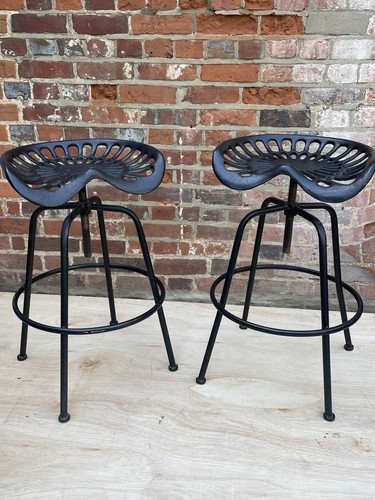Set black metal bar - black,