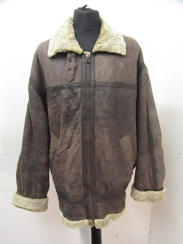 Vintage sheepskin leather - vintage,