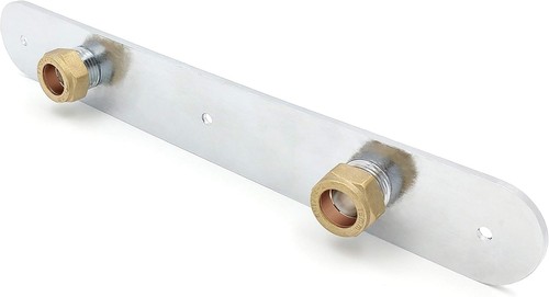 Chrome exposed shower fixing - exposed,