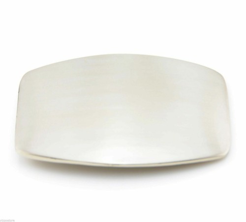 High polished silver - high, blank