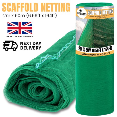 Green scaffold netting x - netting, 2m