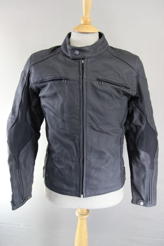 Dainese black leather biker - leather,