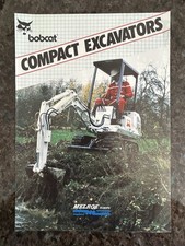 Bobcat Compact Excavators