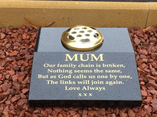 Memorial stone for - stone,