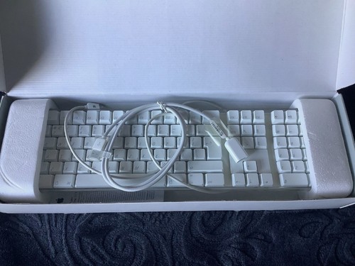 Apple keyboard a1048 boxed - apple, a1048.