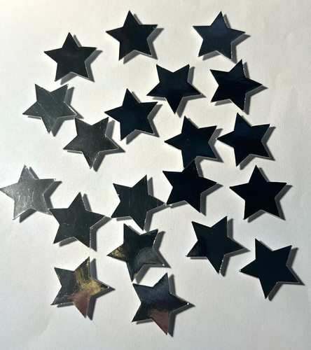 Silver gold blue stars - stars, 20