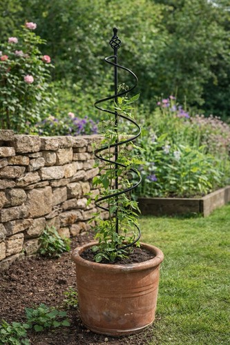 Blacksmith spiral plant - spiral,