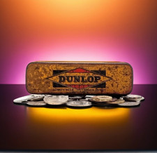 DUNLOP Tin Of Coins (all kinds