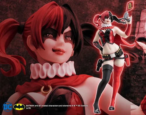 Bishoujo kotobukiya harley - dc,