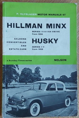 Hillman minx husky 1956 on - &,