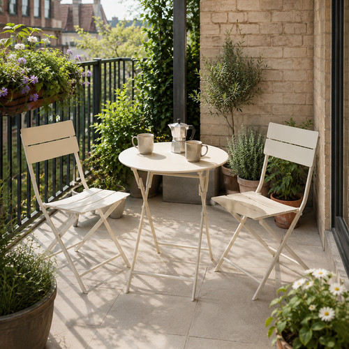 Piece bistro set patio - 3,