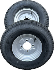 500 10 trailer Wheels tyres 4 Stud 115mm PCD 85mm centre ET0 x2