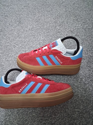 Adidas gazelle bold red - adidas, and
