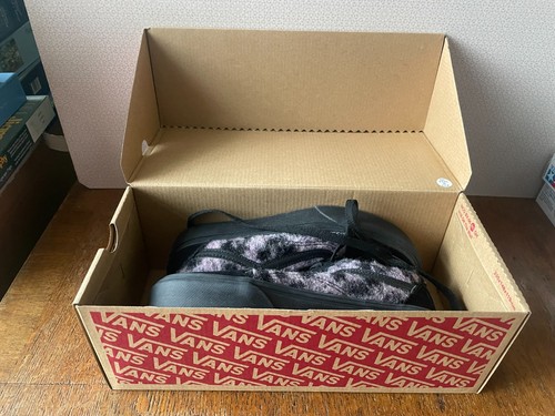 Rare worn once - vans, leopard