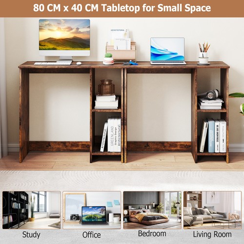80cm wooden computer desk - 80cm,