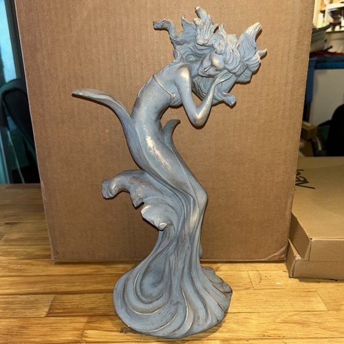 Medusa mermaid guardian figure - guardian,