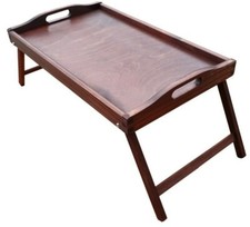 Wooden Breakfast Food Serving