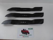 3 None Genuine Husqvarna Rider 18 Blades 112 cm Combi deck 5441028-01 5041881-10