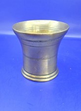 Small antique bronze mortar - small,