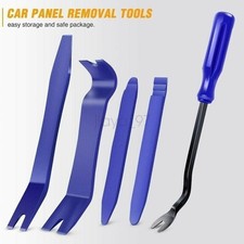 5Pcs Car Trim Removal Tool Set Door Panel Fastener Auto Dashboard Plastic Kit UK
