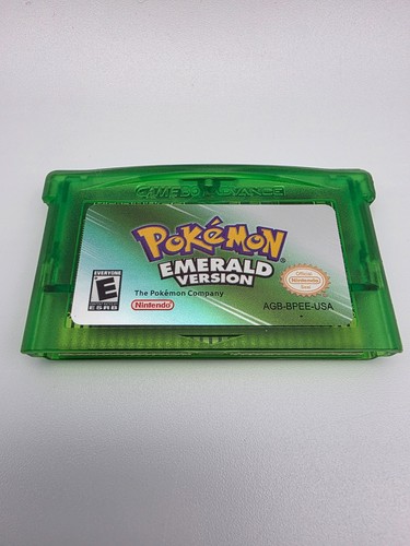 Game card emerald for pokemon - card,