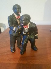 Black Vintage Jazz Figurines