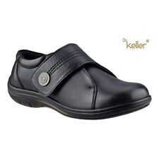 Ladies Dr Keller Leather Hospital Nurse Shoes Women Low Wedge Walking Work Shoes