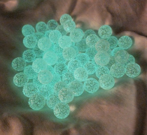 Glow ball glass marbles - glow,