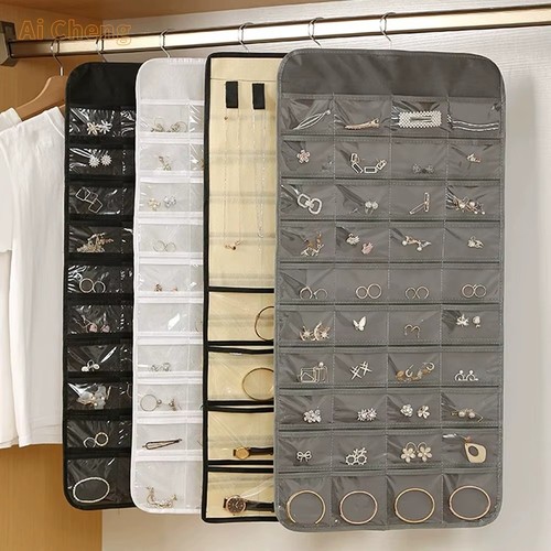 Hanging jewelry storage bag - jewelry,