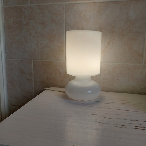 Ikea lykta lamp white glass - lykta,