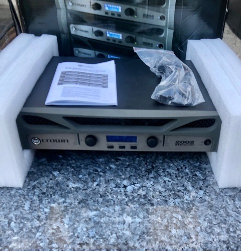 Crown xti 2002 channel 2000w - crown,