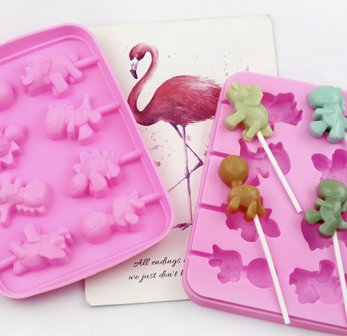 Dinosaur lollipop silicone - lollipop,