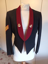 Vintage military uniform black