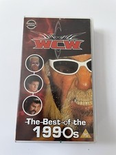 WCW BEST OF THE 1990s VHS WRESTLING VIDEO TAPE VINTAGE WWE