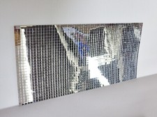 Self Adhesive Mirror Mosaic Tiles - 1652 pieces of 5mm square tiles UK SELLER