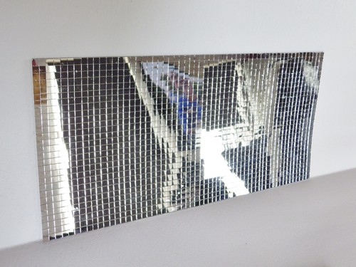 Self adhesive mirror mosaic - adhesive,