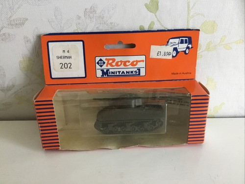 Roco minitanks 202 sherman - roco,