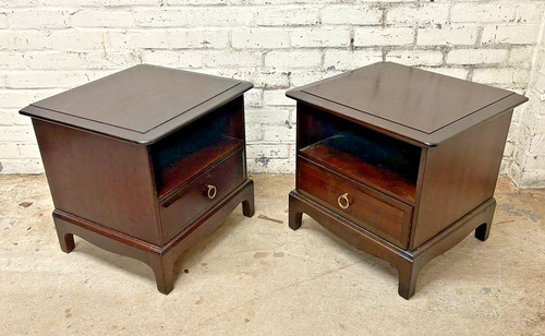 Pair stag minstrel bedside - pair,