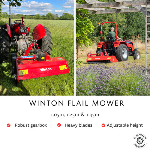 Flail mower robust and - ,