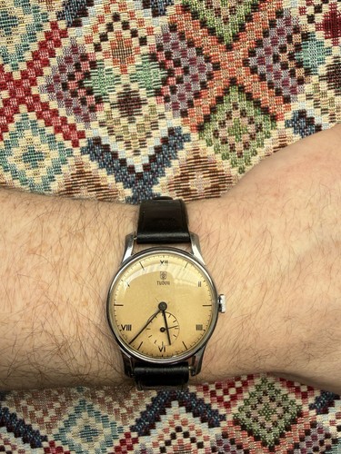 Vintage tudor 31mm manual wind - vintage,