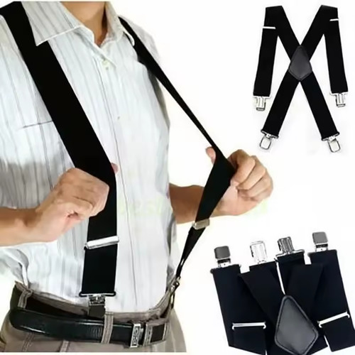 Heavy duty suspender - duty, elastic