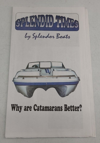 1999 splendor boats sales - 1999,