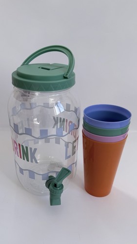 Plastic drink dispenser - dispenser, &