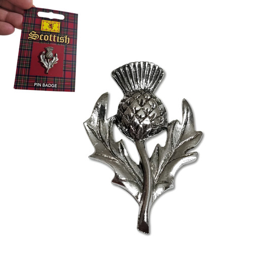 Scottish thistle pin - scottish, badge