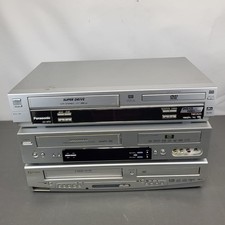 3x VHS VCR DVD Combo Panasonic